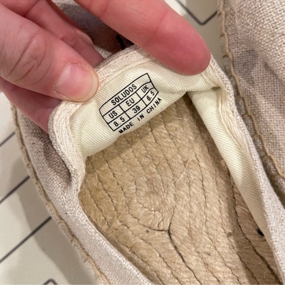 Soludos X Ashkhan Rainbow Espadrille Slip On Shoes. Sz 8.5 - Picture 10 of 11